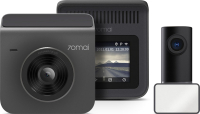 Автомобильный видеорегистратор Xiaomi 70Mai Dash Cam A400-1 + камера заднего вида RC09 (серый) - 