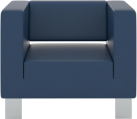 Кресло мягкое Euroforma Горизонт GORK Euroline 903 (бриллиантово-синий) - 