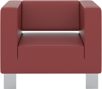 Кресло мягкое Euroforma Горизонт GORK Euroline 960 (красный) - 