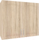 Шкаф навесной для кухни Кортекс-мебель Корнелия Ретро ВШ80 (дуб сонома) - 