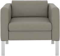 Кресло мягкое Euroforma Модерн MODK Euroline 915 (кварцевый серый) - 