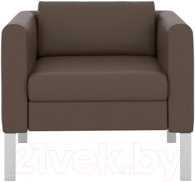 Кресло мягкое Euroforma Модерн MODK Euroline 924 (шоколадный)
