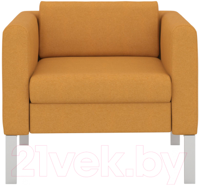Кресло мягкое Euroforma Модерн MODK Kardif/Woolen 14 (оранжевый)