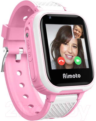 Умные часы детские Aimoto Pro Indigo 4G / 9500103 (розовый)
