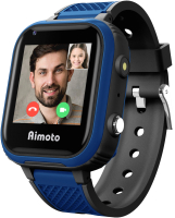 Умные часы детские Aimoto Pro Indigo 4G / 9500102 (черный) - 
