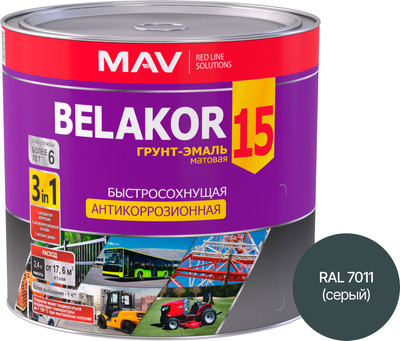 

Грунт-эмаль, Belakor 15