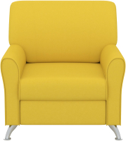 Кресло мягкое Euroforma Европа EVK Velutto/Velours 40 (желтый) - 
