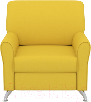 Кресло мягкое Euroforma Европа EVK Velutto/Velours 40 (желтый)