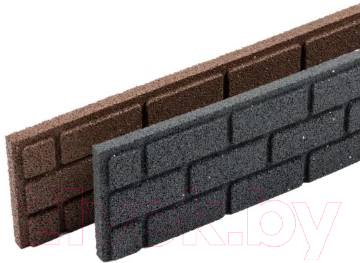 Бордюр садовый Multy Home Bricks EU5000164 (серый)