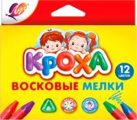 Восковые мелки ЛУЧ Кроха / 29С 1773-08 (12цв) - 