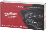 Игровая приставка Retro Genesis Remix Wireless (8+16Bit) 600 игр - 
