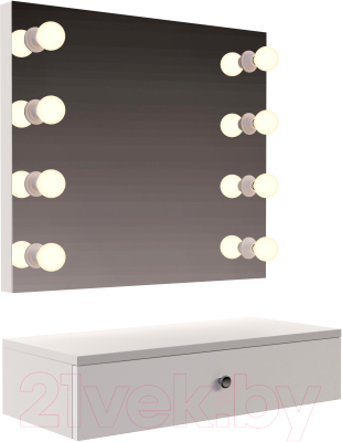 Туалетный столик с зеркалом Мир Мебели SV-31 с подсветкой