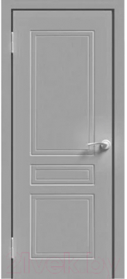 Дверь межкомнатная Юни Эмаль ПГ 01 70x200 (грей)