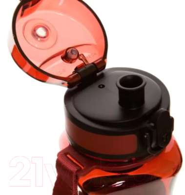 Бутылка для воды UZSpace Colorful Frosted / 6010 (500мл, красный)