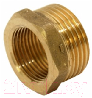 Футорка сантехническая General Fittings 1"x1/2" 260044H100400H (латунь)