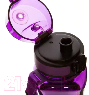 Бутылка для воды UZSpace Colorful Frosted / 6010 (500мл, фиолетовый)