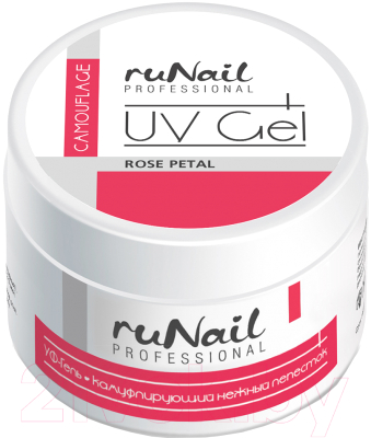 

Моделирующий гель для ногтей RuNail, Камуфляж, Камуфлирующий УФ-гель №0918