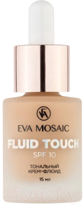 Тональный флюид Eva Mosaic Fluid Touch 01 Фарфор (15мл)