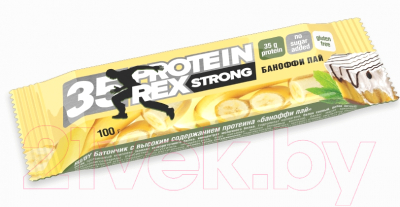 Протеиновый батончик ProteinRex 35% Баннофи пай/банановый (100г)