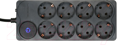 Сетевой фильтр IPPON BK-258 (5м, черный)
