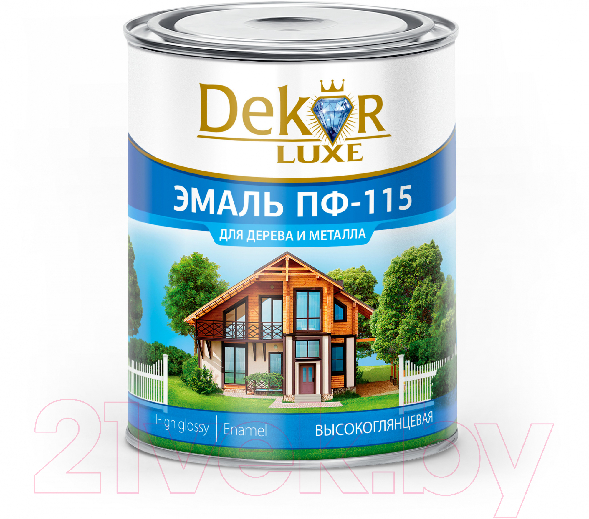 Эмаль Dekor ПФ-115 (20кг, кипарис)