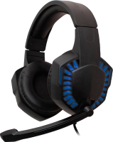 Наушники-гарнитура Ritmix RH-562M Gaming (Blue) - 