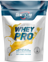 Протеин Geneticlab Whey Pro 100% (1000г, банан) - 