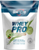 Протеин Geneticlab Whey Pro 100% (1000г, фисташковое мороженое) - 