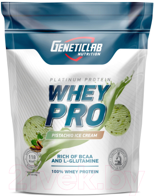 Протеин Geneticlab Whey Pro 100% (1000г, фисташковое мороженое)