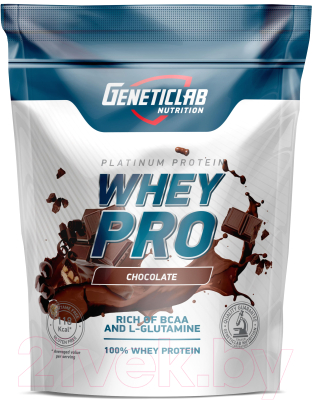 Протеин Geneticlab Whey Pro 100% (1000г, шоколад)