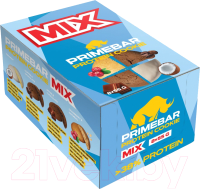 

Протеиновое печенье Prime Kraft, Primebar Mix