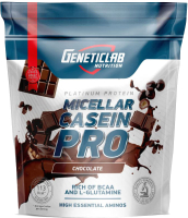 Протеин Geneticlab Casein Pro 80% (1000г, шоколад) - 