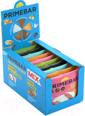 

Протеиновое печенье Prime Kraft, Primebar Mix
