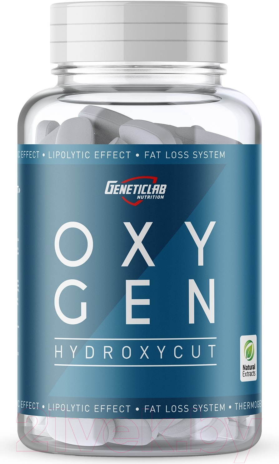 Жиросжигатель Geneticlab Oxygen Hydroxycut в капсулах (180шт)