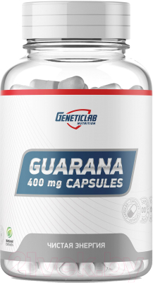 Предтренировочный комплекс Geneticlab Guarana Capsules Экстракт гуараны (60шт)