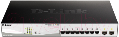 Коммутатор D-Link DGS-1210-10MP/FL1A