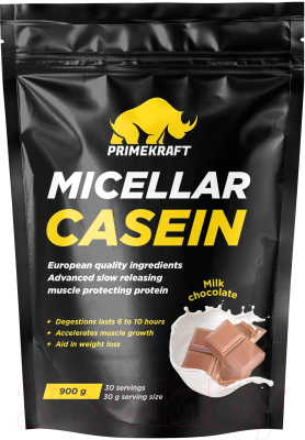 Протеин Prime Kraft Micellar Casein Молочный шоколад (900г)