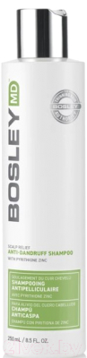 Шампунь для волос Bosley MD Anti Dandruff Shampoo против перхоти / BP-BDDSH01N  (250мл)
