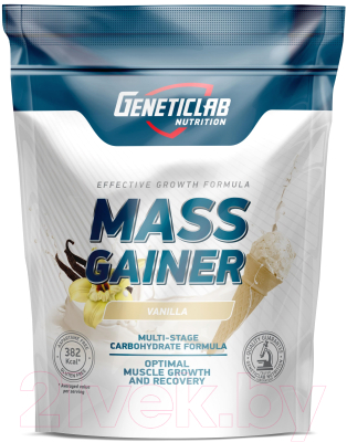Гейнер Geneticlab Mass Gainer (1000г, ваниль)