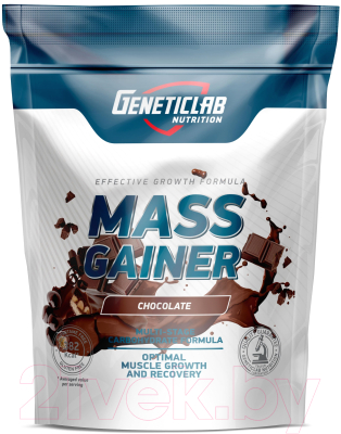 Гейнер Geneticlab Mass Gainer (1000г, шоколад)