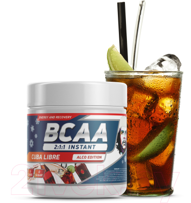 

Аминокислоты BCAA Geneticlab, 2:1:1 Instant Куба Либре