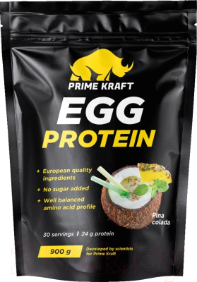 Протеин Prime Kraft Egg Protein Пина Колада (900г)