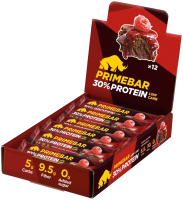 

Набор протеиновых батончиков Prime Kraft, Primebar Двойной шоколад с малиной в шоколадной глазури