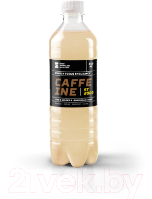 Энергетический напиток Sport Technology Nutrition Кофеин 2000 плюс (0.5л, лайм-имбирь-лимонграсс-мята)