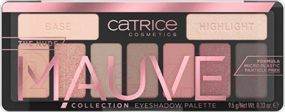 

Палетка теней для век Catrice, Розовый;чeрный;шампань;персиковый, 9в1 The Nude Mauve Collection Eyeshadow Palette тон 010