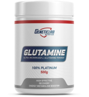 L-глютамин Geneticlab Glutamine Powder Нейтральный (500г) - 