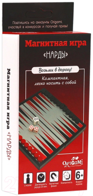 

Нарды Origami, Магнитная игра / 5322