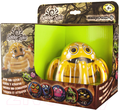 Игровой набор CatchUp Toys Spider Spin Cute / SS-001S-CUE