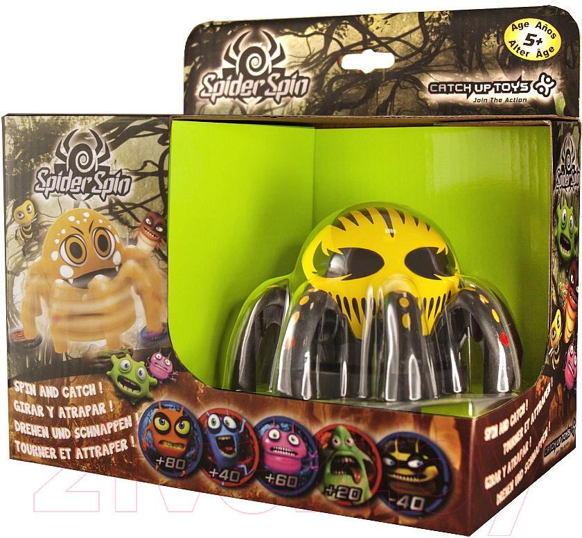 Игровой набор CatchUp Toys Spider Spin Evil / SS-001S-EVL