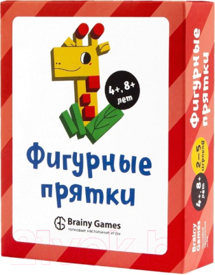 Развивающая игра Brainy Games Фигурные прятки / УМ522